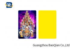 China Indian pattern Custom Lenticular Cards Personalised 3D Printed Products supplier