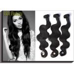 24''Cambodian Loose Curly Virgin Hair / Cambodian Body Wave Hair for sale