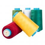 100% Polyester Staple Fiber Spun Poly Thread 4000Y 5000Y 10000Y for sale
