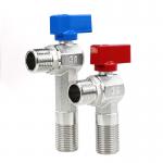 Medium Pressure Bathroom Angle Valve 2 Inch 3 Inch 4 Inch Forged Technics for sale