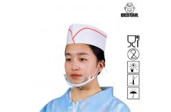 China ODM Disposable Chef Hats Paper Forage Hat For Bakery And Cuisine supplier