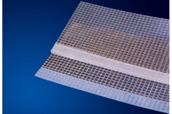 Brown PTFE Coated PTFE Conveyor Belt Easy To Clean Chemical Resistance