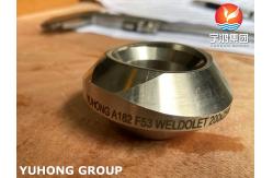 China ASTM A182 F53 Duplex Steel Nipple Weldolet Forged Pipe Fitting supplier