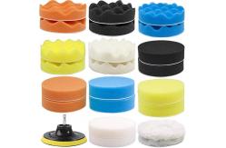 China 4in Car Foam Drill Polishing Pad Sponge Attachment 125g supplier