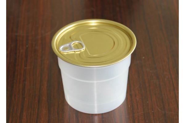 Small Cup Shape Powder Food Packaging Pp Easy Open Jar Good Oil Resistance