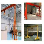 Customized Span Electric Walking Mini Gantry Crane 4 Wheels A Frame Gantry Crane for sale