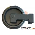 Strongly Pressure Resistant Mini Excavator Front Idler With Steel Material for sale