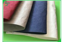 China Eco - Friendly Metallized Roll 0.55mm Washable Kraft Paper With 150cm supplier