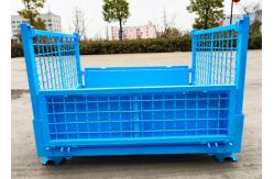 China Stackable Collapsible Pallet Cage Empty Stillages Bin 1.5T Load 1000x800mm supplier
