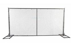 China Material Support 7 Ft Height Construction Fence Panels Chain Link Mesh American supplier