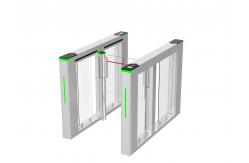 China Infrared Sensor Office Building Entrances Attendance Security Access Control Gate Swing Barrier supplier