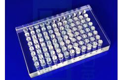 China Polishing Clear SIO2 Precision Glass Machining Quartz Glass Plate With Hole supplier