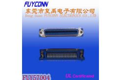 China Centronic PCB Right Angle 50 Pin Female Connector with Board Lock supplier