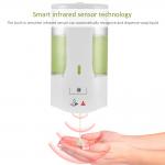 Wall Mounted Automatic Hand Sanitizer Dispenser Infrared Induction 400mL for sale