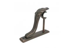 China Double Curtain Rod Brackets supplier