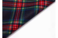 China Plain Polyester Fabric With Heat Transfer Printing / Check Pattern For Bags supplier