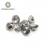 Gem Flower Upholstered Crystal Buttons Sofa Crystal Button Tufted Buttons Background Wall Decorative Crystal Drill Buttons for sale