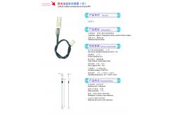 China Waterproof Thread Fixed Thermistor Temperature Sensor For Lithium Battery supplier
