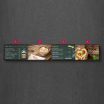 Black Body Color 86 Inch Stretched Bar Display With Speaker Digital Signage for sale