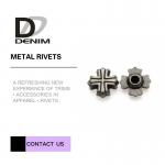 Oval / Rectangle Shaped Decorative Copper Rivets Punk Bag Parts & Accessories for sale