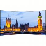 4K Curved Fixed Frame Screen Wall Mount Curved Home Cinema Screen Customized for sale