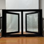Stylish Aluminum Casement Windows Inward Custom Aluminum Crank Out Window for sale