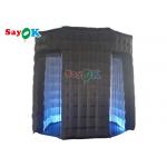 Anti - Ruptured LED Light Inflatable Photo Booth Enclosure Tent For Wedding for sale