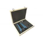 High Precision Deep Throat Micrometer with Ratchet Stop and Carbide Measuring Face