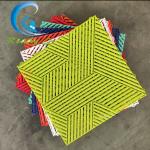Waterproof Outdoor Interlocking Garage Flooring Coverage Area Of 6.25 Tiles 1 Square Meter for sale