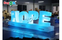China Customizable 1.3m Inflatable HOPE Alphabet For Promotion supplier