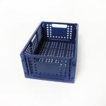 Reusable Odorless Stackable Plastic Boxes , Waterproof Small Plastic Storage Baskets