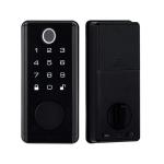 Silver BLE Door Lock Alkaline Battery Unlock Electronic Key Card Door Locks for sale