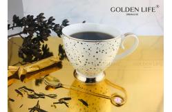 China 470ml Ceramic Coffee Mug New Bone China Customer For Gift supplier