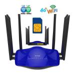 ODM Dual Band 1200mbps 5.8G 2.4GHz Wireless CPE TTL IMEI Change Unlock 4g Lte Wifi Router For Sim Card Provider for sale