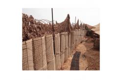 China 7.62*7.62cm Wire Mesh Military Hesco Barriers For Observation Point supplier