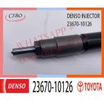 Genuine Common Rail Diesel Engine Fuel Injector 23670-10126 2367010126