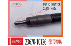 China Genuine Common Rail Diesel Engine Fuel Injector 23670-10126 2367010126 supplier