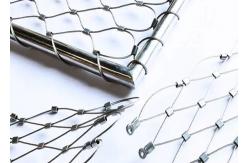 China Strong Durable 316 Stainless Steel Wire Rope Mesh For Animal Encloure supplier