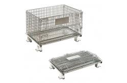 China Stackable Mesh Storage Cage Galvanized Wire Mesh Security Cage supplier