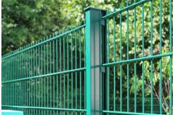 China Security Double Wire Fencing Or Twin Wire Mesh Fence Use Round Post supplier