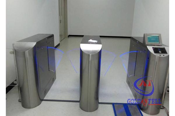ESD Mechainsm Bi Directional Flap Barrier Access Control System For School