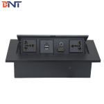 pop up box cable cubby for conference table for sale