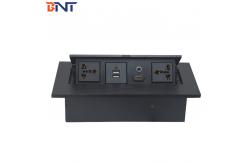 China pop up box cable cubby for conference table supplier