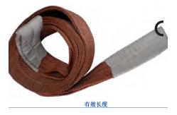 China Lightweight High Flexibility Polyester Webbing Sling With Abrasion Resistance supplier