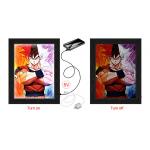 CMYK  Lighting Box 0.6mm PET 3D Lenticular Led Poster