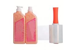 China Blue Stretch And Shrink Film Width 20cm / 50cm / 100cm Designed With Plastic Handle supplier