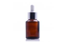 China 50g Glass Cosmetic Bottle Set Unique Cream Packaging Amber Glass Jar With Lid supplier
