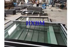 China ISO9001 2.0mm Aluminium Frame Glass Window Weatherproof 9A PVDF supplier