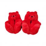 27.5cm Couple Plush Padded Shoes Indoor Plush Animal Slippers Plush Home Decor for sale
