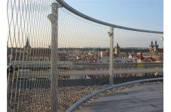 China 2.5mm Architectural Wire Mesh , Stainless Rope Mesh supplier